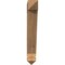 Ekena Millwork Traditional Arts & Crafts Smooth Bracket, Western Red Cedar, 3 1/2"W x 20"D x 24"H BKT04X20X24TRA03SWR - alternate 2